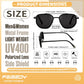 商品图片 6 | B0FQ4Y7FV6 | FEISEDY Polarized Aviator Sunglasses for Women Men Square TAC Lens B0329
