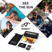 ÉÌƷͼƬ 23 | B09LTWN7GK | FEISEDY Cat Eye Sunglasses Polarized for Women Men£¬Rimless Mirrored Sunglasses, Oversized, Trendy Retro Sun Glasses B2796