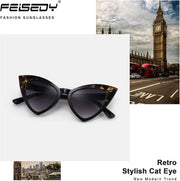 ÉÌƷͼƬ 3 | B09SPTCVBR | FEISEDY Retro Cat Eye Sunglasses for Women Fashion Vintage Cateye Sun Glasses B2235