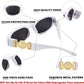 商品图片 82 | B0B5V7T75J | FEISEDY Retro Trendy Rectangle Sunglasses Women Men Narrow Shades B2322
