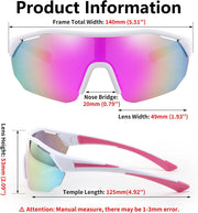 ÉÌƷͼƬ 21 | B0CNCBXTDV | FEISEDY Polarized Sunglasses Baseball Lightweight Frame Men Women Sports Cycling Sun Glasses for MTB UV400 Protection B0056
