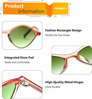 ÉÌƷͼƬ 33 | B0DJ6Y4Z5K | FEISEDY Sunglasses Womens Trendy Rectangle Retro Y2K Classic Sun Glasses Fashion Square UV400 Protection B0235