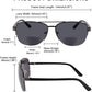 商品图片 7 | B08PDCKNN4 | FEISEDY Reader Sunglasses for Men Women Bifocal for Reading Under Sun Glasses B2718