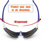 商品图片 10 | B0B2WDLNDM | FEISEDY Sports Sunglasses, with 5 Lenses for Men Women, TR90 Lightweight, Baseball Cycling Motorcycle Running Golf B2940