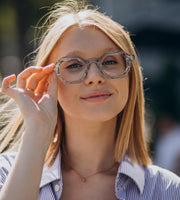 ÉÌƷͼƬ 9 | B0CSSL3RWH | FEISEDY Retro Octagon Blue Light Glasses for Women Men Vintage Polygon Anti Glare Eyeglasses B0102