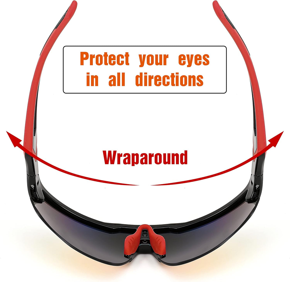 ÉÌƷͼƬ 10 | B0C3VXWRTK | FEISEDY Youth Sport Polarized Sunglasses for 8-16 Cycling Running Driving Baseball Goggles Glasses B0011