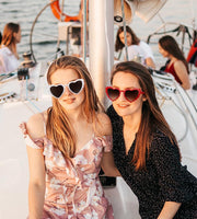 ÉÌƷͼƬ 10 | B0B8R3G4T8 | FEISEDY Love Heart Shaped Sunglasses for Women Trendy Retro Cat Eye Mod Style Stylish Glasses B2336