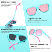 ÉÌƷͼƬ 37 | B0DSVK9L2R | FEISEDY Retro Aviator Polarized Sunglasses Women Men Outdoors B0260