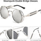 商品图片 30 | B0BD4MSMZQ | FEISEDY Aviator Sunglasses for Men Women Steampunk Round Metal Frame B2351