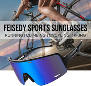 ÉÌƷͼƬ 20 | B0C6M24X4M | FEISEDY Sports Sunglasses Cycling Glasses Baseball Glasses for Youth Teens UV400 Protection B2974