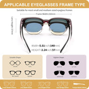 ÉÌƷͼƬ 39 | B0DS5D4WB4 | FEISEDY Sunglasses That Fit Over Glasses for Women Men UV400 B0269