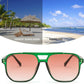 商品图片 16 | B09J8999GR | FEISEDY Retro Square Aviator Sunglasses Women Men 70s Vintage Trendy Plastic Frame Sun Glasses B2835