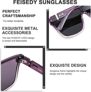 ÉÌƷͼƬ 124 | B0B2836HD6 | FEISEDY Sunglasses for Women Men, Fashion Mirrored Single Lens Shades