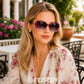 商品图片 16 | B0FZKDK786 | FEISEDY Polarized Sunglasses for Women Classic Vintage UV400 Shade | Trendy Square Wraparound Ladies Sun Glasses B0309