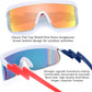 商品图片 20 | B096SD9GGG | FEISEDY Oversized Mirror Shield Sport 80s Sunglasses Ski Goggles Flat Top One Piece Futuristic Visor Women Men B2522