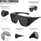 商品图片 31 | B0H2Z4Q1KM | FEISEDY Fit Over Glasses Polarized Sunglasses for Men Women B0456