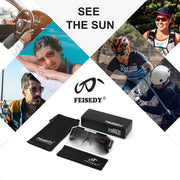 ÉÌƷͼƬ 8 | B09L4V27YS | FEISEDY Square Oversized Sunglasses for Men Women Flat Top B2765