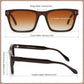 商品图片 6 | B0FHD6DJB5 | FEISEDY Trendy Square Polarized Sunglasses For Men Women Thick Frame B0294
