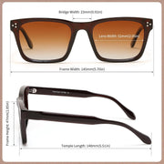 ÉÌƷͼƬ 6 | B0FHD6DJB5 | FEISEDY Trendy Square Polarized Sunglasses For Men Women Thick Frame B0294