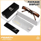 商品图片 25 | B0GY48FJF1 | FEISEDY Chic Semi Rimless Blue Light Glasses for Women B0431