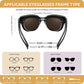 商品图片 6 | B0FRRT5Z37 | FEISEDY Fit Over Glasses Polarized Sunglasses, UV400 Protection for Driving & Outdoor Activities B0328