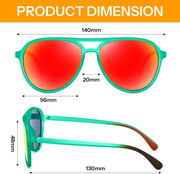ÉÌƷͼƬ 22 | B0GFN2HDQ8 | FEISEDY Polarized Aviator Sunglasses for Men Women Trendy Sports B0324