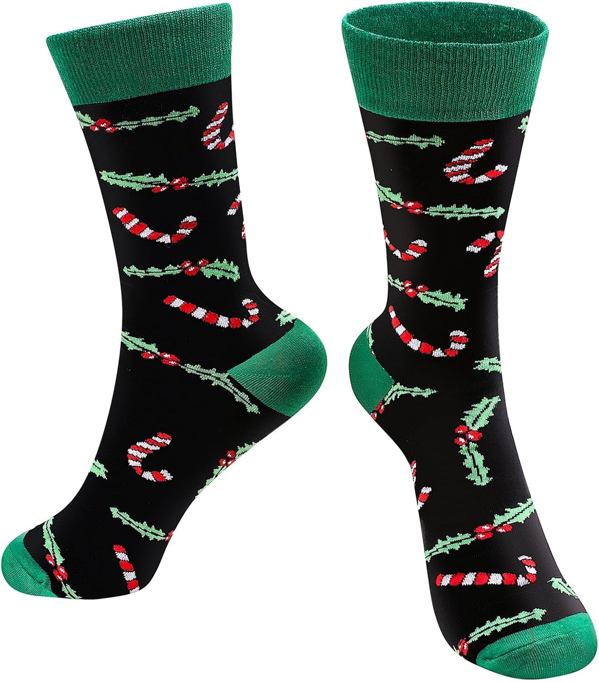 商品图片 3 | B0FPLDHHHC | Funny Socks for Women Men Christmas Socks Fuzzy Cozy Novelty Dress Socks Festive Crew Socks Size 7.5-12