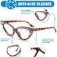 商品图片 19 | B0CQ55685Z | FEISEDY Diamond Blue Light Blocking Glasses Cat Eye Rhinestone Women Glasses Frame Anti Eyestrain Computer Eyewear B0070