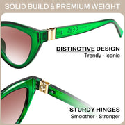 ÉÌƷͼƬ 23 | B0GVF3CZ9N | FEISEDY Cat eye Sunglasses Polarized and Retro Stylish for Women Men B0428