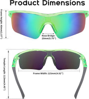 ÉÌƷͼƬ 39 | B07JZ18KMZ | FEISEDY Kids Polarized Sports Sunglasses, TR90 UV400 Baseball Cycling