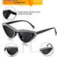 商品图片 47 | B0BZ7YMM4F | FEISEDY Oversized Women Cat Eye Rhinestone Sunglasses Costume Party B2360