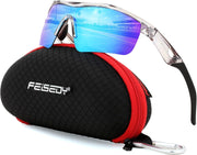 ÉÌƷͼƬ 166 | B07JZ18KMZ | FEISEDY Kids Polarized Sports Sunglasses, TR90 UV400 Baseball Cycling