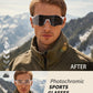 商品图片 27 | B0FHNVLT2X | FEISEDY Photochromic Cycling Glasses for Men Women Mountain Bike Sports Sunglasses UV Protection B0310