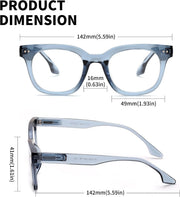 商品图片 26 | B0HCTFJTY2 | FEISEDY Blue Light Blocking Reading Glasses for Women Men B0401