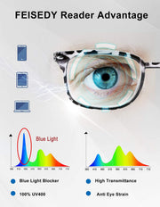 ÉÌƷͼƬ 46 | B07Q5Y42G2 | FEISEDY Progressive Multifocal Reading Glasses Blue Light Blocking Reader Glasses TR90 Frame Women Men B2497