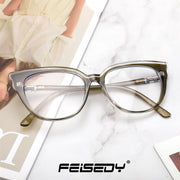 ÉÌƷͼƬ 13 | B0D5XLRPP2 | FEISEDY Cat Eye Blue Light Blocking Glasses for Women Anti Eyestrain & UV B0182