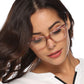商品图片 27 | B07FR6SSY6 | FEISEDY Cat Eye Glasses Frame Clear Lenses Lightweight Eyewear for Women B2440