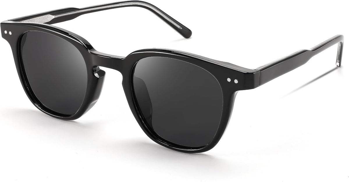 ÉÌƷͼƬ 2 | B0CCPBD9GS | FEISEDY Classic Polarized Sunglasses Retro Round Sunglasses for Women Men Trendy Shades B0002