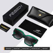 ÉÌƷͼƬ 18 | B0F8N6T6HM | FEISEDY Women's Polarized Cat Eye Sunglasses - UV400 Protection, Trendy Design for Driving & Daily Wear B0299