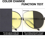 ÉÌƷͼƬ 6 | B08GCRH9HB | FEISEDY Aviator Polarized Night Driving Sunglasses Anti Glare Yellow Lens B2668