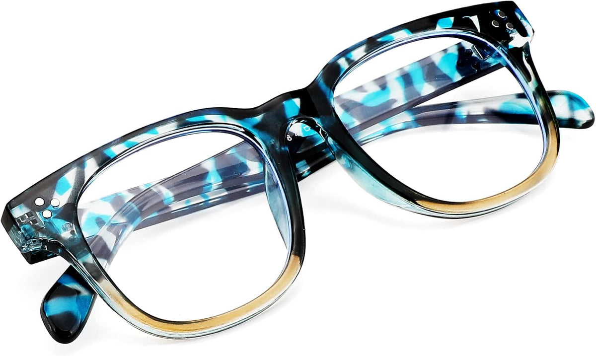 ÉÌƷͼƬ 4 | B0BPXLCQHW | FEISEDY Square Blue Light Blocking Glasses Women Men Computer glasses Fashion Plastic Frame Eyewear B2361