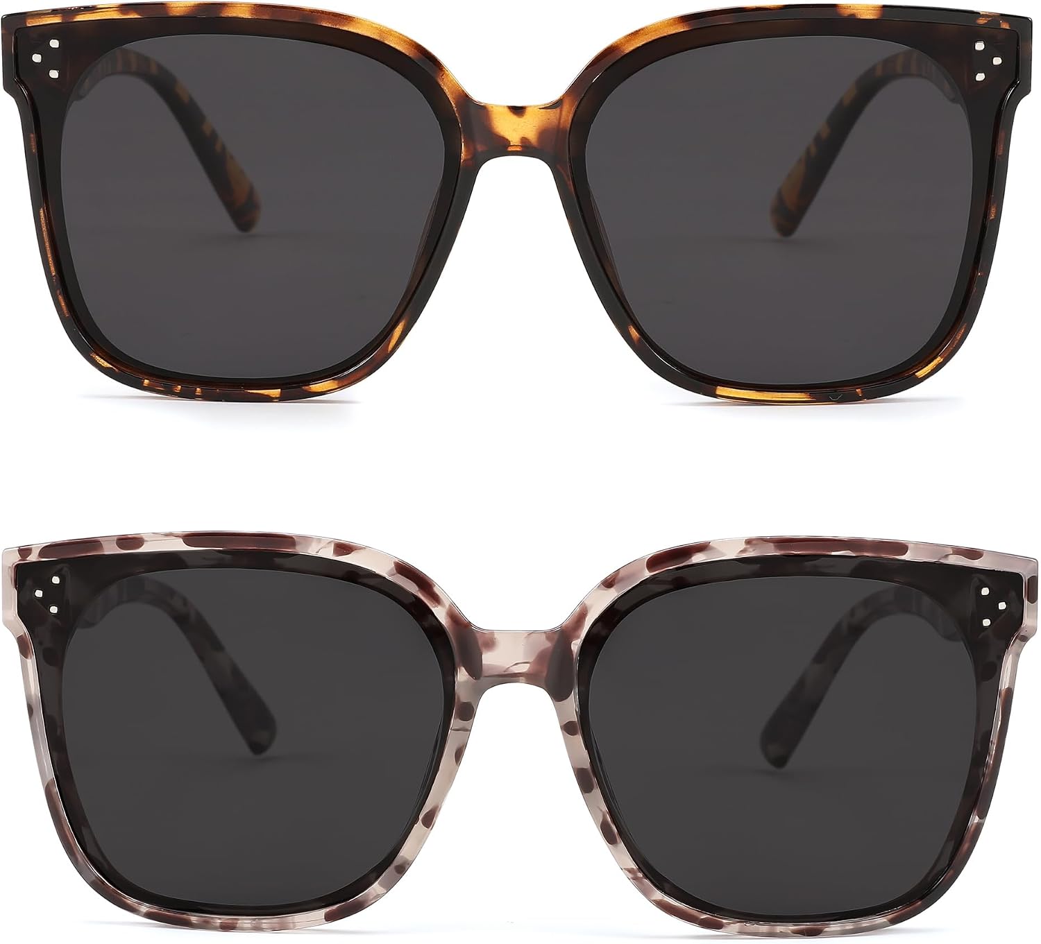 商品图片 50 | B0871BKMTN | FEISEDY Oversized Polarized Sunglasses - UV400 Protection, Square Fashion Sun Glasses for Outdoor & Daily B2600