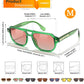 商品图片 54 | B0DSH2BVX5 | FEISEDY Polarized Aviator Sunglasses Men Women, Retro 70s Style Design - UV400 Protection, Driving & Daily Wear B0203