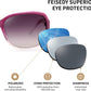 商品图片 19 | B0FZKDK786 | FEISEDY Polarized Sunglasses for Women Classic Vintage UV400 Shade | Trendy Square Wraparound Ladies Sun Glasses B0309