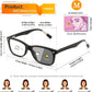 商品图片 5 | B0GKNCMTFX | FEISEDY Blue Light Blocking Photochromic Glasses UV400 Protection B1264