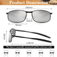 商品图片 60 | B07GSRV2H5 | FEISEDY Rectangle Polarized Square Sunglasses for Men Women B2444