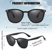 ÉÌƷͼƬ 10 | B0D8725HBS | FEISEDY Retro Photochromic Classic Polarized Sunglasses for Women Men Trendy Style Vintage Sunnies B1123