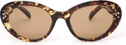 ÉÌƷͼƬ 9 | B0B2W7SH52 | FEISEDY Y2k Oval Sunglasses Womens Thick Bold Retro Clout Goggles Round Cateye Shades B2313