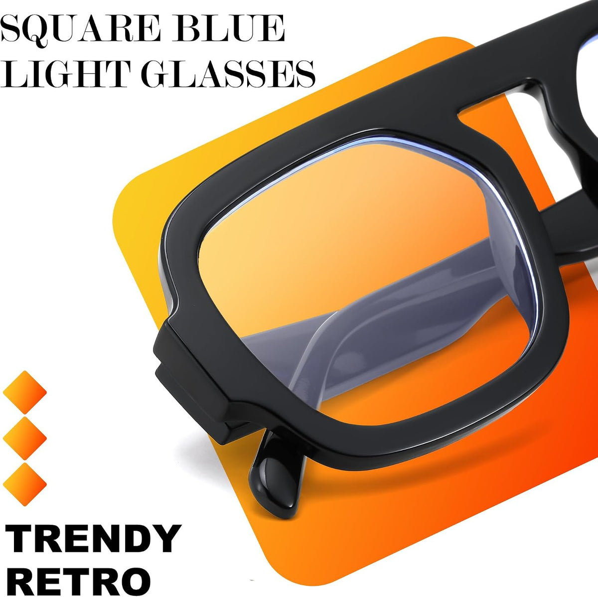 ÉÌƷͼƬ 4 | B0F26B3L2C | FEISEDY Fashion Aviator Blue Light Blocking Glasses for Woman Men B0285