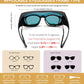 商品图片 14 | B0H2Z4Q1KM | FEISEDY Fit Over Glasses Polarized Sunglasses for Men Women B0456